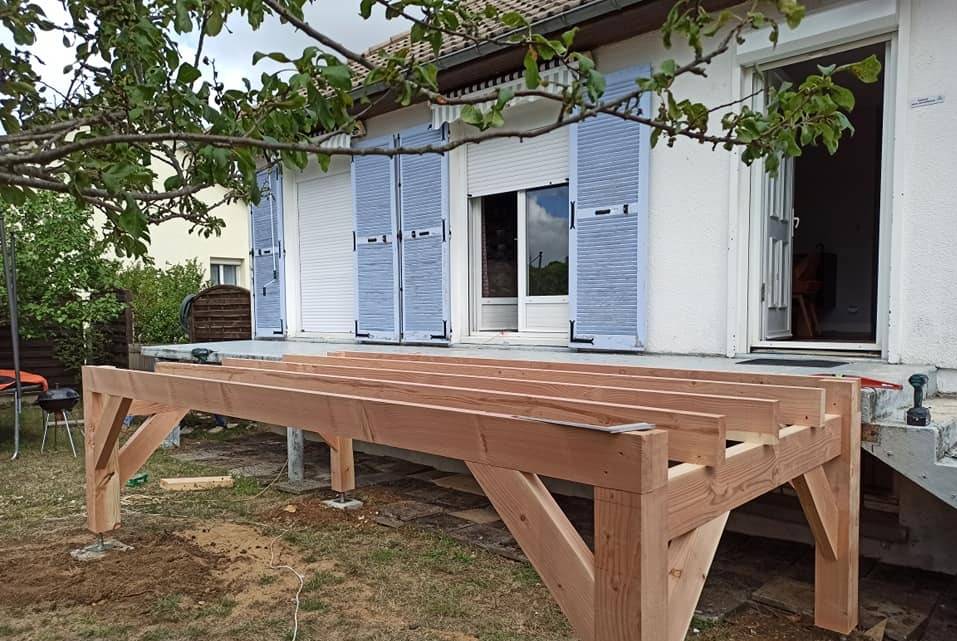 Terrasse suspendu